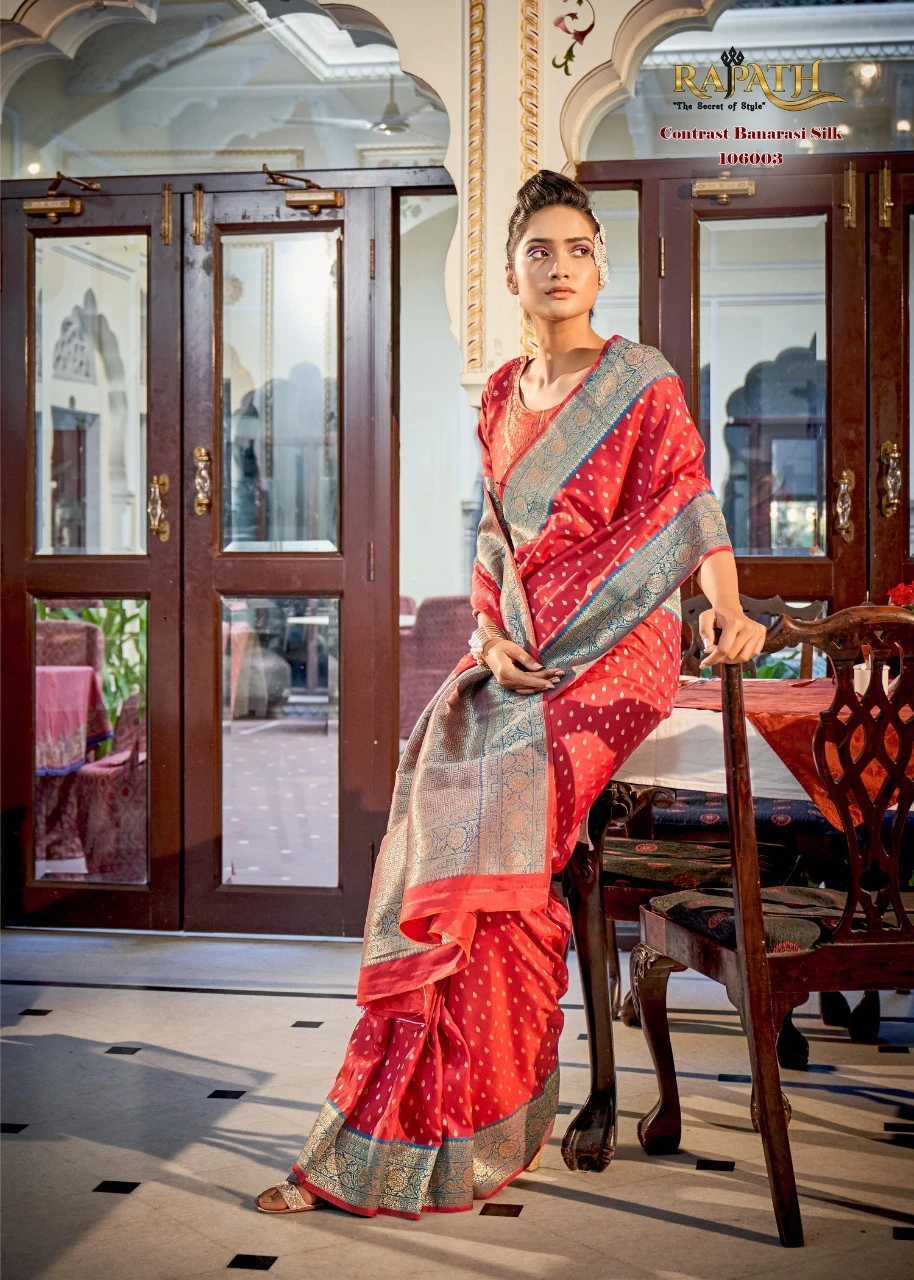 Rajyog Varsha Silk Rich Banarasi Silk Wholesale Fancy Sarees Catalog — Wholesale Sarees, MPA wholesale from Surat - Gallery Image 4